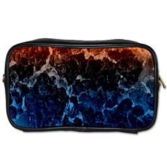 Abstract Background Toiletries Bags 2-side
