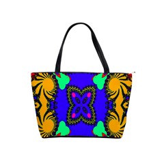 Digital Kaleidoscope Shoulder Handbags by Nexatart