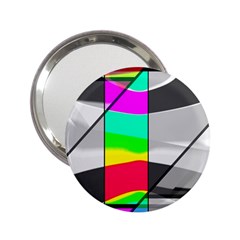 Colors Fadeout Paintwork Abstract 2 25  Handbag Mirrors by Nexatart