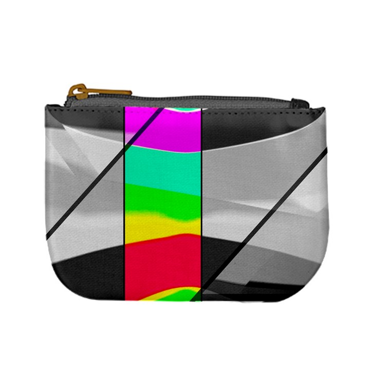 Colors Fadeout Paintwork Abstract Mini Coin Purses