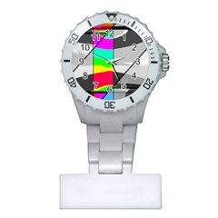 Colors Fadeout Paintwork Abstract Plastic Nurses Watch by Nexatart