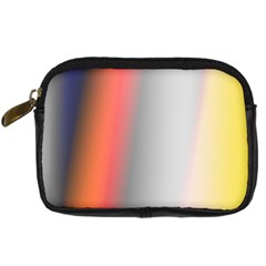 Digitally Created Abstract Colour Blur Background Digital Camera Cases by Nexatart