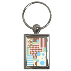 Part Background Image Key Chains (rectangle) 