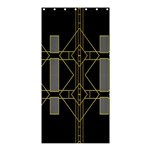 Simple Art Deco Style Art Pattern Shower Curtain 36  x 72  (Stall)  Curtain(36 X72 ) - 33.26 x66.24  Curtain(36 X72 )