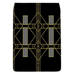 Simple Art Deco Style Art Pattern Flap Covers (s)  by Nexatart