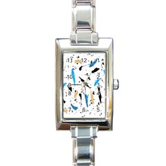 Abstract Image Image Of Multiple Colors Rectangle Italian Charm Watch by Nexatart