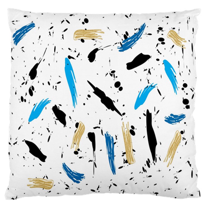 Abstract Image Image Of Multiple Colors Large Flano Cushion Case (Two Sides)