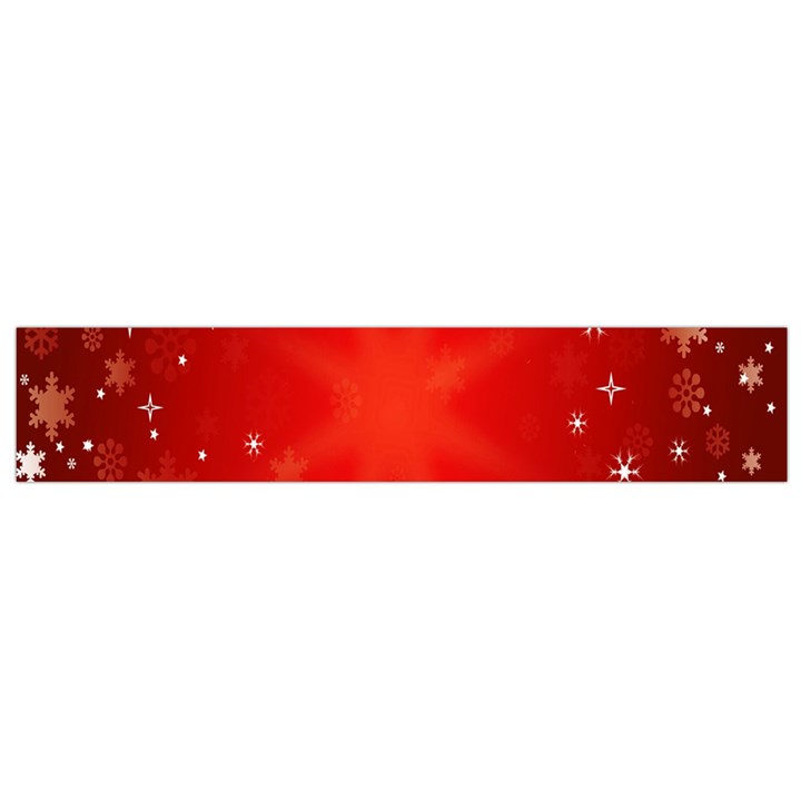 Red Holiday Background Red Abstract With Star Flano Scarf (Small)