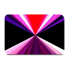 Red And Purple Triangles Abstract Pattern Background Plate Mats by Nexatart