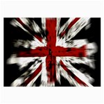 British Flag Large Glasses Cloth Front