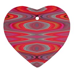 Hard Boiled Candy Abstract Ornament (heart) by Nexatart