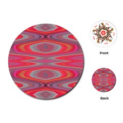 Hard Boiled Candy Abstract Playing Cards (round) 
