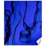 Blue Velvet Ribbon Background Canvas 20  x 24   19.57 x23.15  Canvas - 1