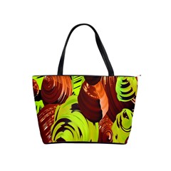 Neutral Abstract Picture Sweet Shit Confectioner Shoulder Handbags by Nexatart