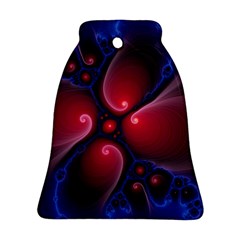 Color Fractal Pattern Ornament (bell)