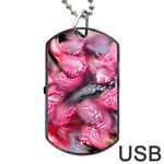 Raspberry Delight Dog Tag USB Flash (Two Sides) Front