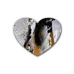 Abstract Graffiti Background Heart Coaster (4 pack)  Front