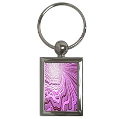 Light Pattern Abstract Background Wallpaper Key Chains (Rectangle) 