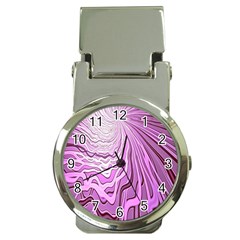 Light Pattern Abstract Background Wallpaper Money Clip Watches