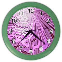 Light Pattern Abstract Background Wallpaper Color Wall Clocks