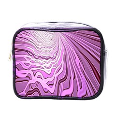 Light Pattern Abstract Background Wallpaper Mini Toiletries Bags