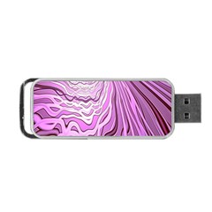 Light Pattern Abstract Background Wallpaper Portable USB Flash (Two Sides)