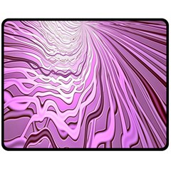 Light Pattern Abstract Background Wallpaper Double Sided Fleece Blanket (medium) 