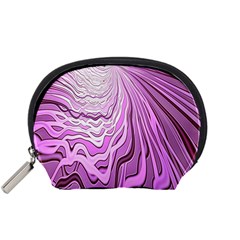 Light Pattern Abstract Background Wallpaper Accessory Pouches (Small) 
