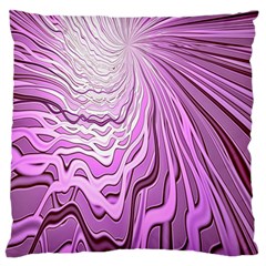 Light Pattern Abstract Background Wallpaper Large Flano Cushion Case (Two Sides)