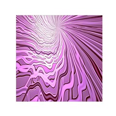 Light Pattern Abstract Background Wallpaper Small Satin Scarf (Square)