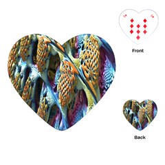 Background, Wallpaper, Texture Playing Cards (heart)  by Nexatart