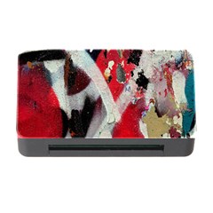 Abstract Graffiti Background Wallpaper Of Close Up Of Peeling Memory Card Reader With Cf by Nexatart