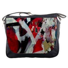 Abstract Graffiti Background Wallpaper Of Close Up Of Peeling Messenger Bags by Nexatart