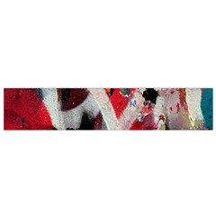 Abstract Graffiti Background Wallpaper Of Close Up Of Peeling Flano Scarf (small) by Nexatart