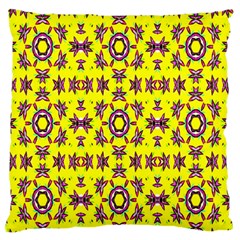 Yellow Seamless Wallpaper Digital Computer Graphic Standard Flano Cushion Case (two Sides)