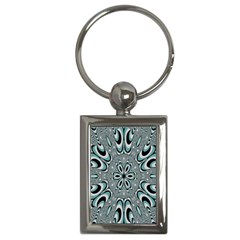 Kaleidoskope Digital Computer Graphic Key Chains (rectangle)  by Nexatart