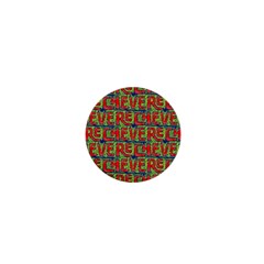 Typographic Graffiti Pattern 1  Mini Buttons by dflcprints