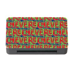 Typographic Graffiti Pattern Memory Card Reader With Cf by dflcprints