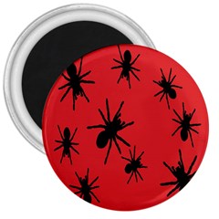 Illustration With Spiders 3  Magnets