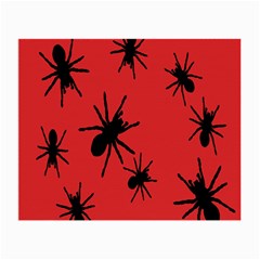 Illustration With Spiders Small Glasses Cloth by Nexatart