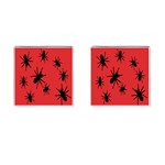 Illustration With Spiders Cufflinks (Square) Front(Pair)