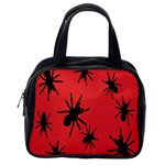 Illustration With Spiders Classic Handbags (One Side) Front