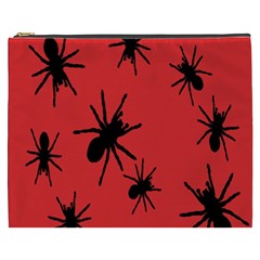 Illustration With Spiders Cosmetic Bag (xxxl)  by Nexatart