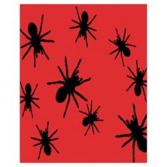 Illustration With Spiders Drawstring Bag (small) by Nexatart