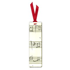 Music Notes On A Color Background Small Book Marks by Nexatart