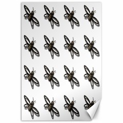 Insect Animals Pattern Canvas 20  X 30   by Nexatart