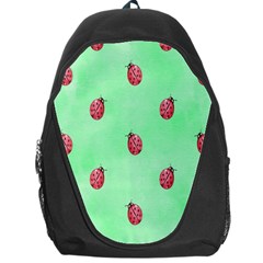 Pretty Background With A Ladybird Image Backpack Bag by Nexatart