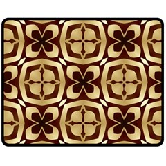 Abstract Seamless Background Pattern Double Sided Fleece Blanket (medium) 