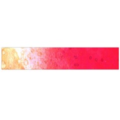 Abstract Red And Gold Ink Blot Gradient Flano Scarf (Large)