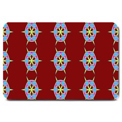 Geometric Seamless Pattern Digital Computer Graphic Wallpaper Large Doormat  by Nexatart